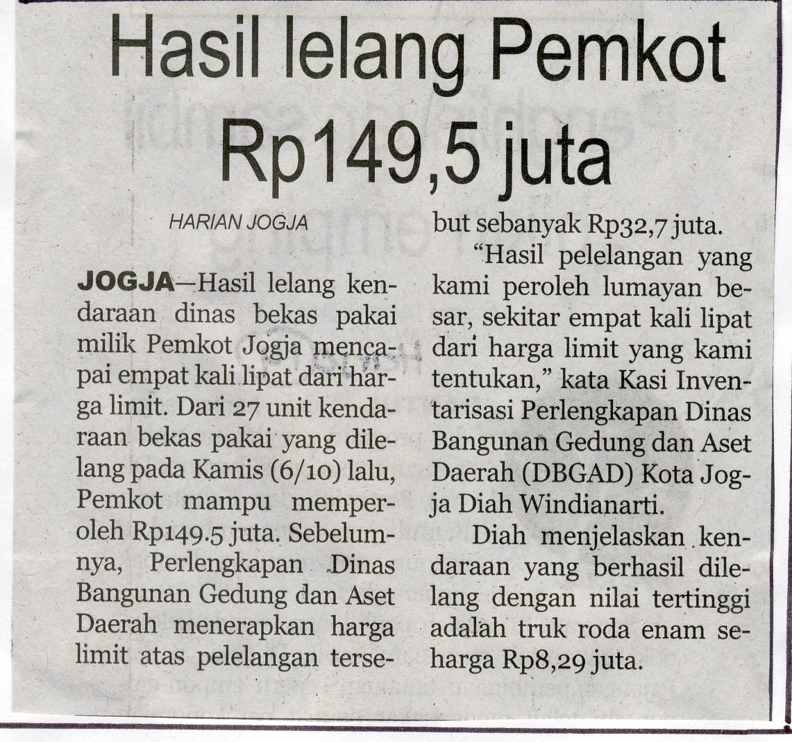 Kliping jogja terbaru